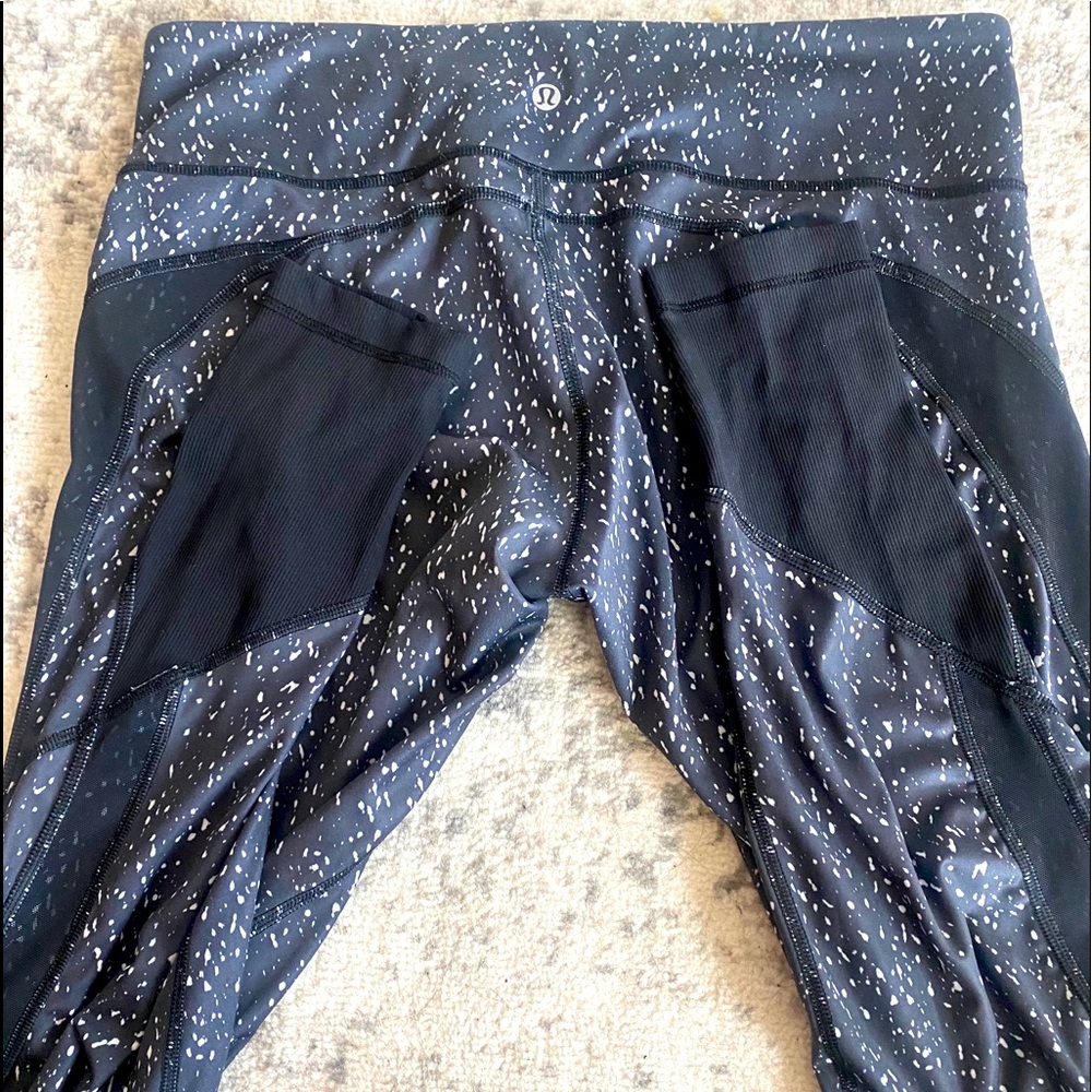 NWOT lululemon mesh detail full length high rise